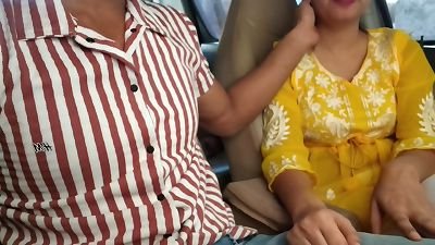 I convinced HER TO show HER melons IN THE CAR IN PUBLIC RISKY OUTDOOR