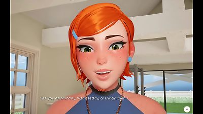 mansion Days [ TABOO manga porn Game ] Ep.1 Going back to my steaming STEP FAMILY after getting fired !