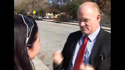 Tera Wray and elder guy